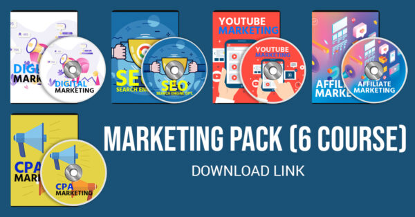 Marketing Pack (7 Courses) Download Link