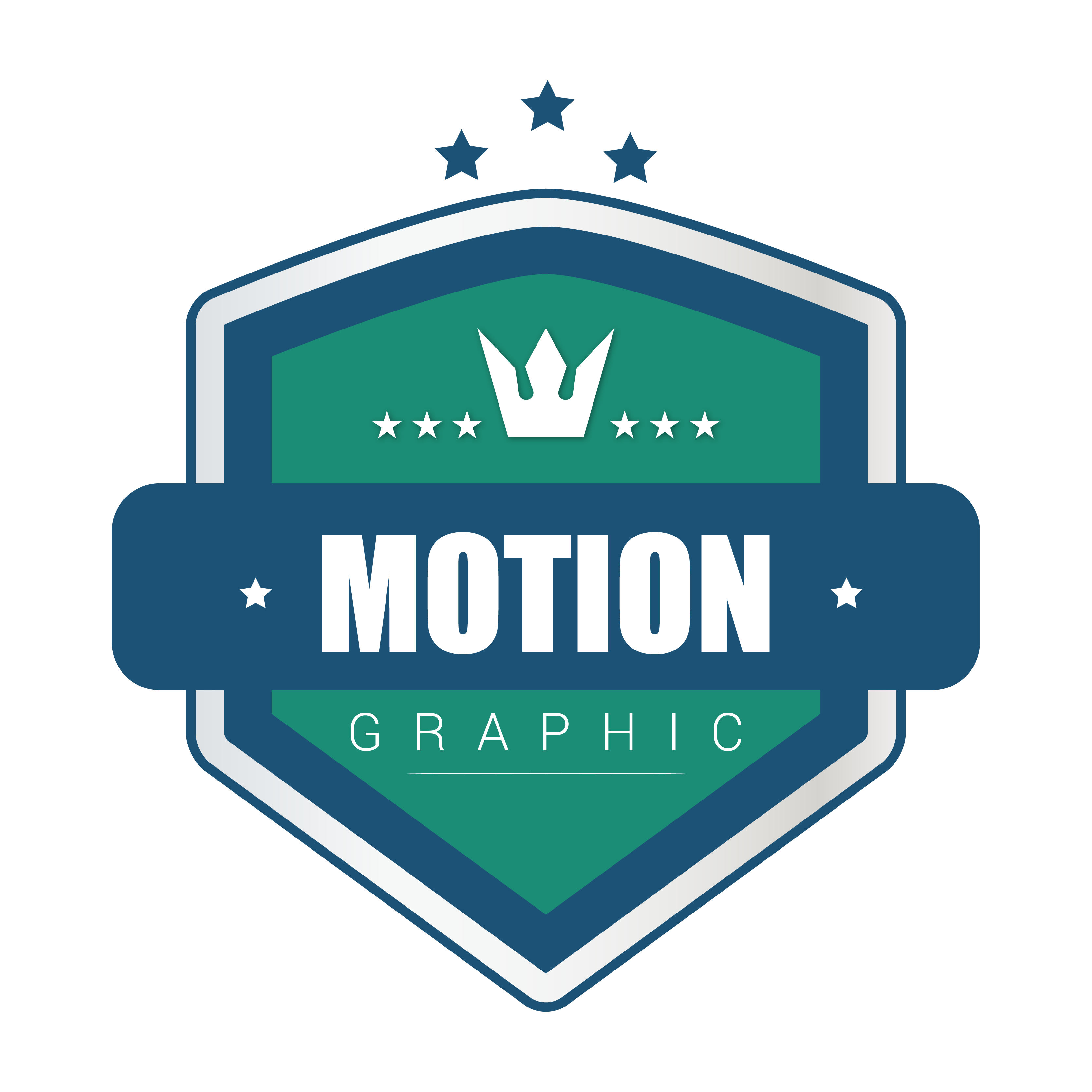 motion graphic badge