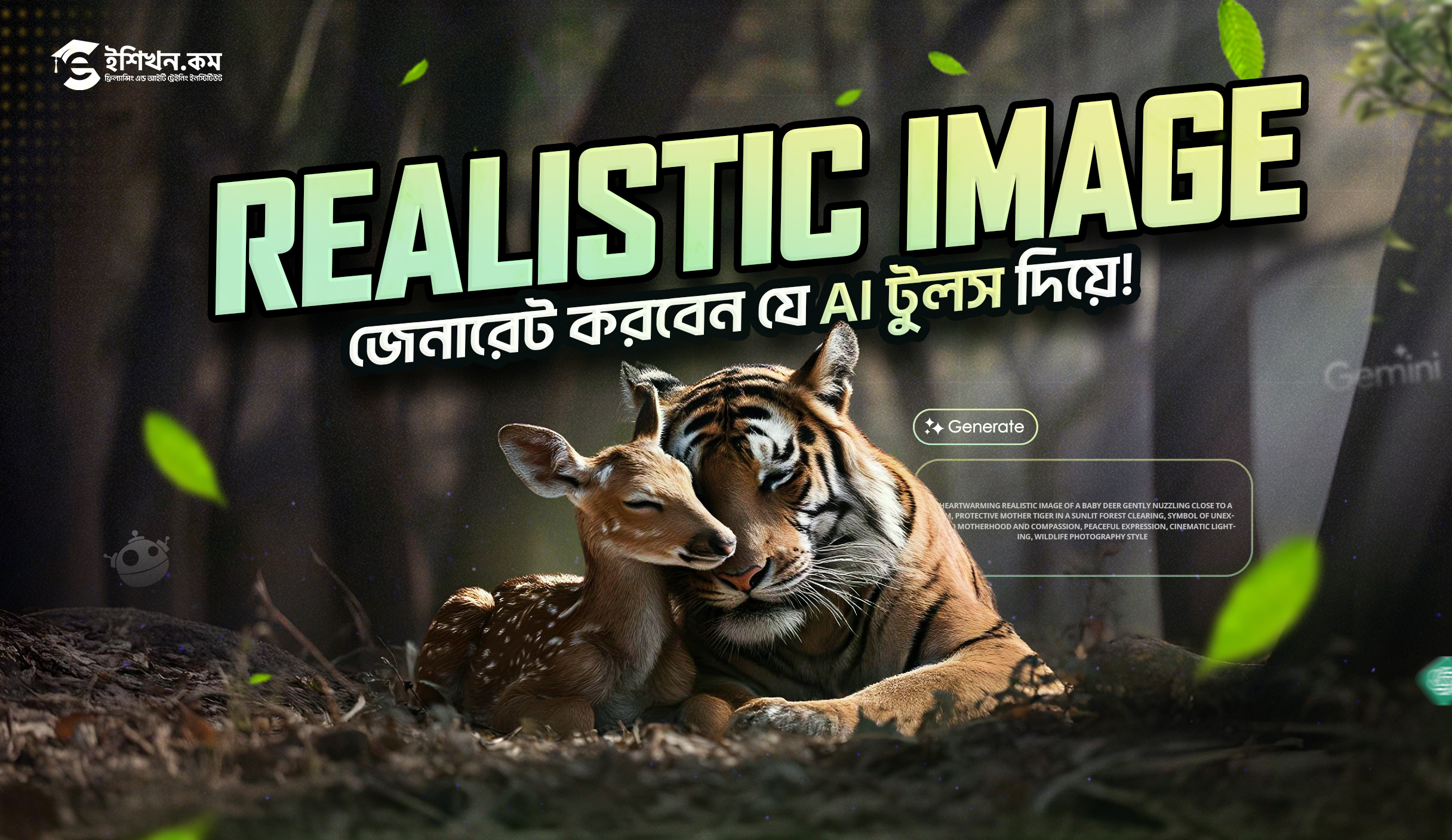 AI দিয়ে ছবি বানানোর step by step guide